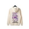 Z’YAVOLX Premium Cotton Kpop Demon HunterX Hoodie for Women Off White