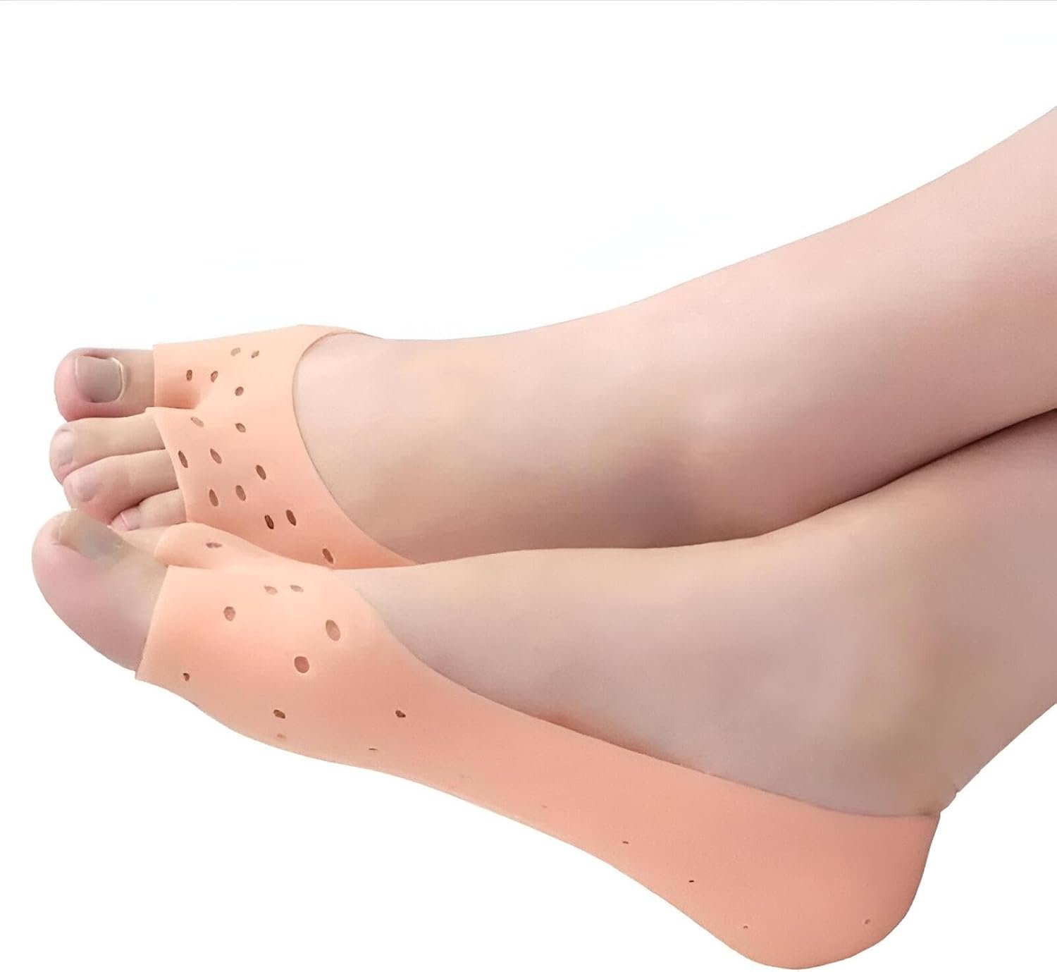 Foot Care Protector Foot Shoes Inner Pedic Silicone Hydrating Socks Relieve Dry Cracked Shoes Insole Socks 1 pair - Image 6