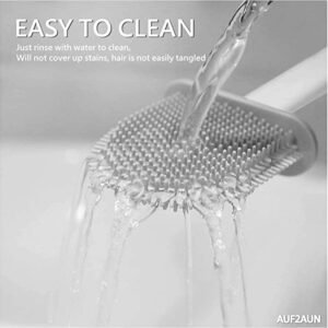 Alternative view of Silicon Toilet Brush with Slim Holder Flex Toilet Brush Anti-drip Set