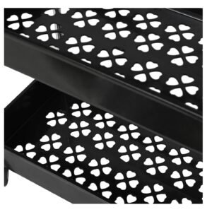 Alternative view of Wide type Rolling Storage Cart Mobile Gap Storage Rack Multi-purpose Utility Cart Kitchen Organizer