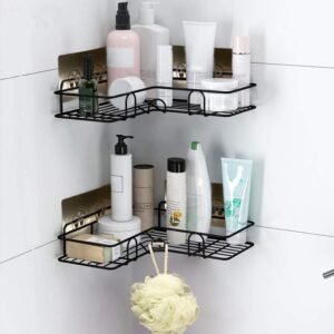 Stainless Steel  Bathroom Corner Shelf Organizer