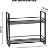 Kitchen Storage 2 Layer Storage Rack