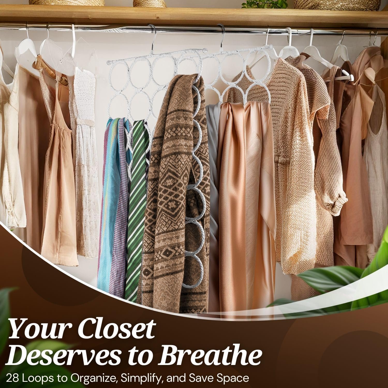 Multi Color Cotton Hijab Hanger for Women - Image 2