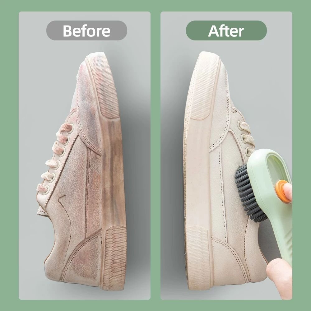 Generic Cleaning Brush with Soap - Brush with Soapbar Dispenser - Image 3