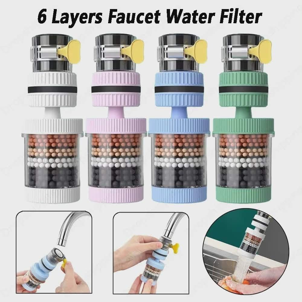 6-Layer Activated Carbon Faucet Water Filter - Image 4