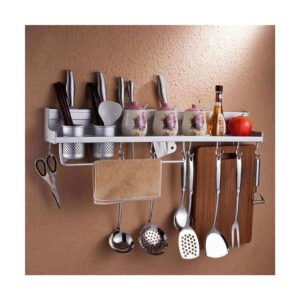 Wall Hanging Aluminium Kitchen Rack / Wall Mounted Kitchen Rack Aluminum Kitchen Rack of Wall Shelf