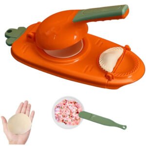 2-in-1 Dumpling & Pitha Maker – Premium Manual Dough Presser for Perfect Homemade Pastries