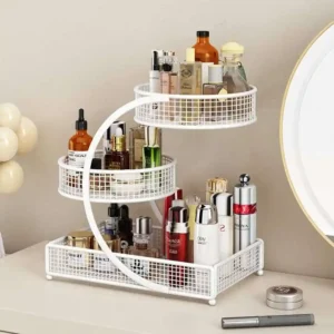 Alternative view of Multi Layer Shelf Cosmetics Storage Rack.....